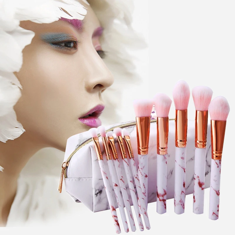5/10 шт. Make up brush Многофункциональный бровей кисть для теней щетку комплекты