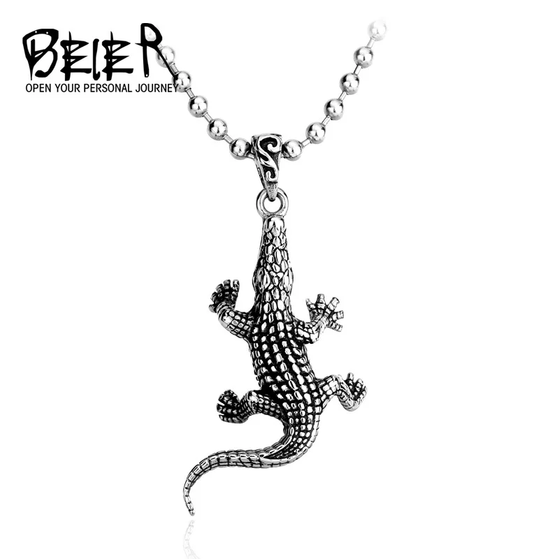 Оптовая продажа Одна деталь 3D кулон Нержавеющая сталь Прохладный животных