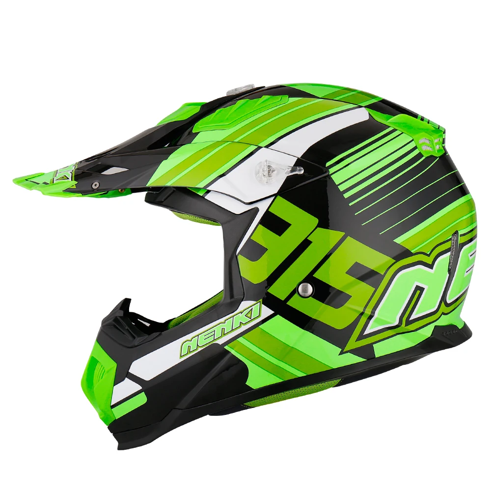 NENKI Motocross Full Face Helmet Extreme Sports Motorcycle ATV Dirt Bike MX BMX DH MTB Racing Professional Competition | Автомобили и