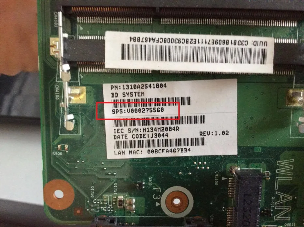 Kefu для Toshiba satellite L850 L855 Материнская плата ноутбука V000275560 6050A2541801 MB A02 полностью