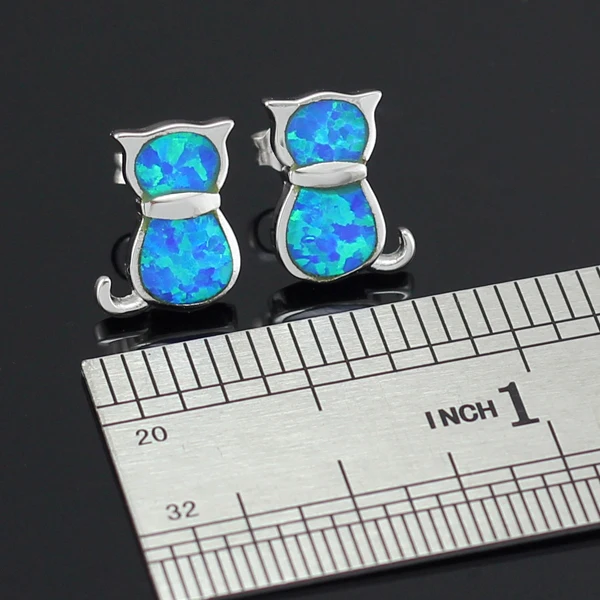 HAIMIS опт розница Маленькая симпатичная в форме кошки синтетический синий