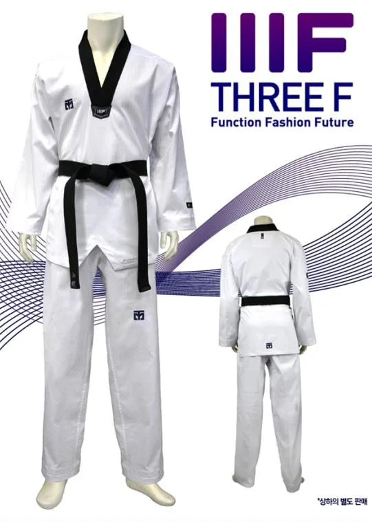 WTF таэквондо Doboks 3 линии ткани отличный специальный костюм MOOTO ITF Tae kwon do униформа