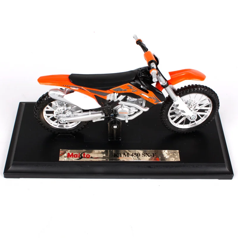 MAISTO 1:18 KTM 450 SX-F MOTORCYCLE BIKE DIECAST MODEL TOY NEW IN BOX Free Shipping 13068 |