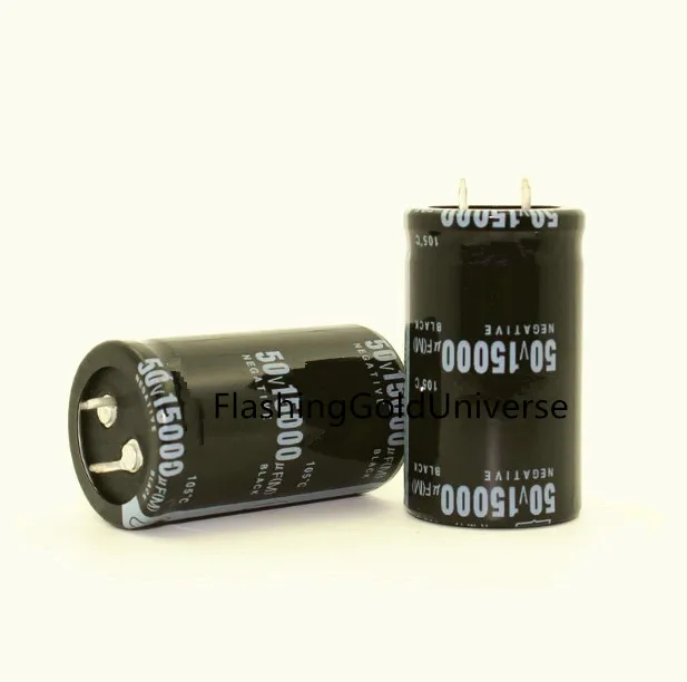 20 шт-2 шт 15000 мкФ 50 v 50V15000UF 15000 мкФ 50 V 50V15000UF электролитический конденсатор объем 30X50 мм новое и оригинальное