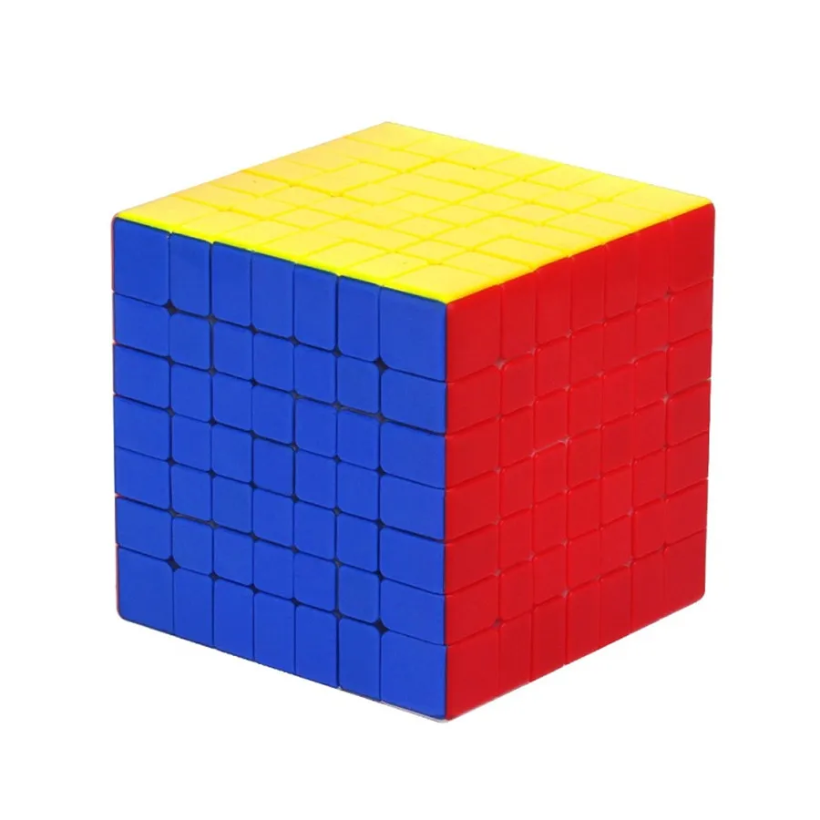 2019 YUXIN Профессиональный Скорость Cube 7x7x7 конкуренции магический куб головоломка