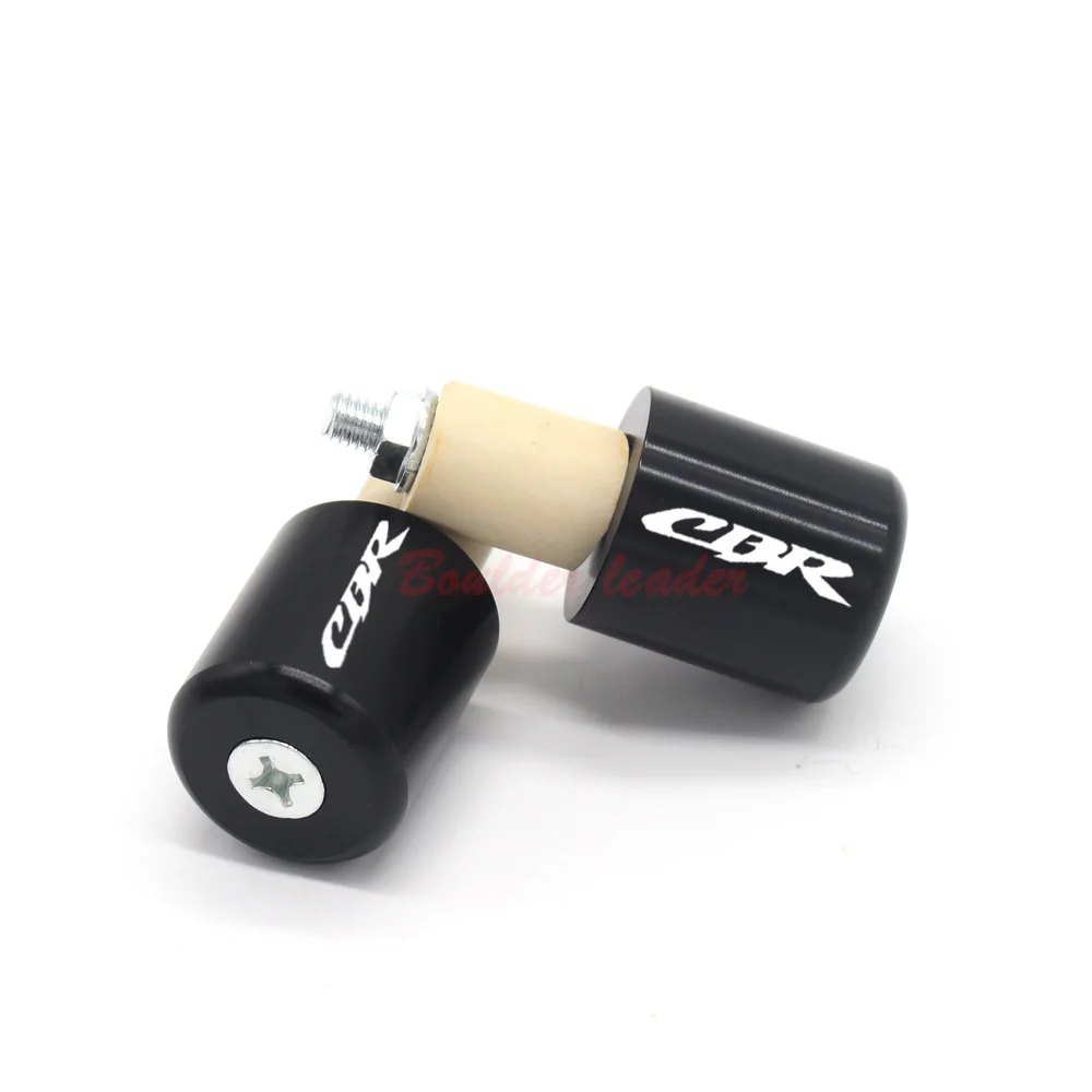 CNC 22 мм ручки для руля рукоятка колпачок торцевые вилки Honda CBR 600 900 929 954 RR 1000 1100 CB 599