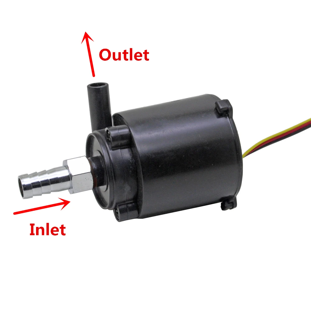 Насос водяного охлаждения DIY DC 12V 0.33A для компьютера радиатор кулера с водяным