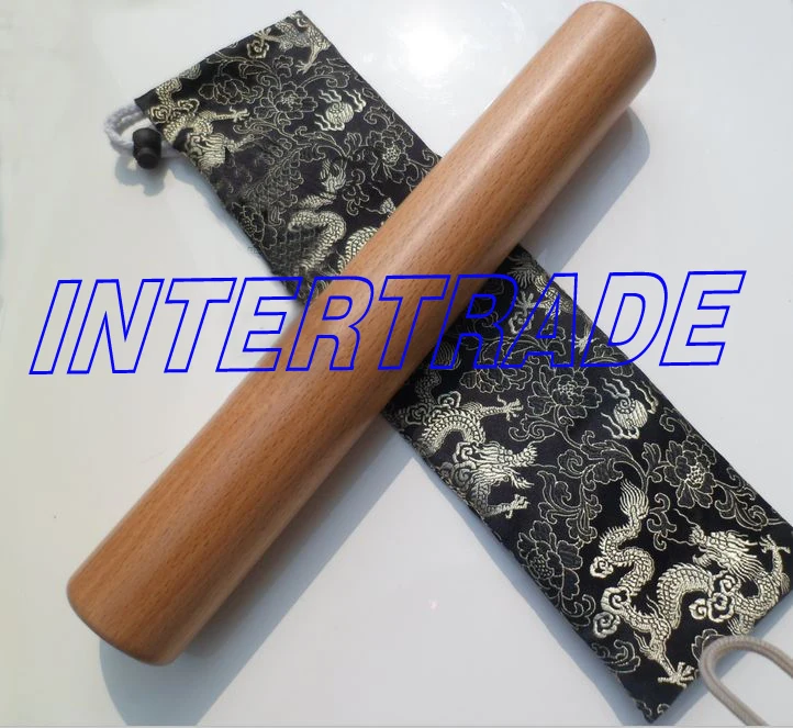 Плоская линейка из твердой древесины Тай Чи стержни для боевых искусств