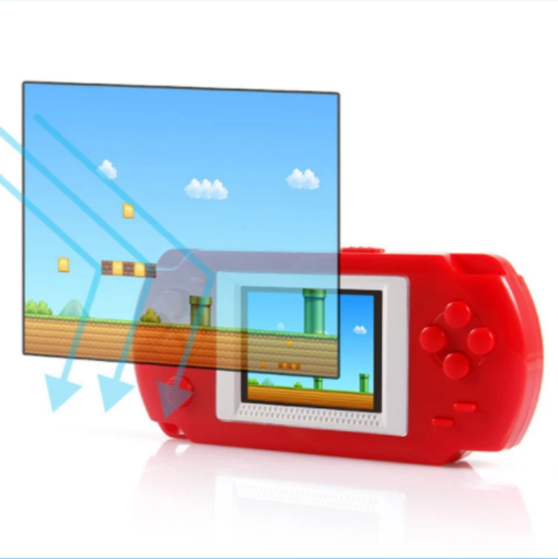 2018 игровая консоль с 268 различными играми 2 дюймовый экран 502 цветной портативные