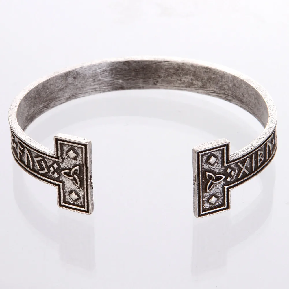 24 руны браслет языческие украшения Viking в этническом стиле рунические манжеты