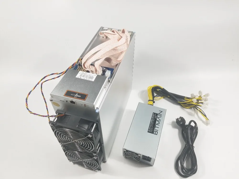 Новейший Asic Ethash эфириум ETH Miner Antminer E3 190MH/S с BITMAIN APW3 1600W Mining ETH и т. Д. Лучше, чем 6 8 12 GPU Miner