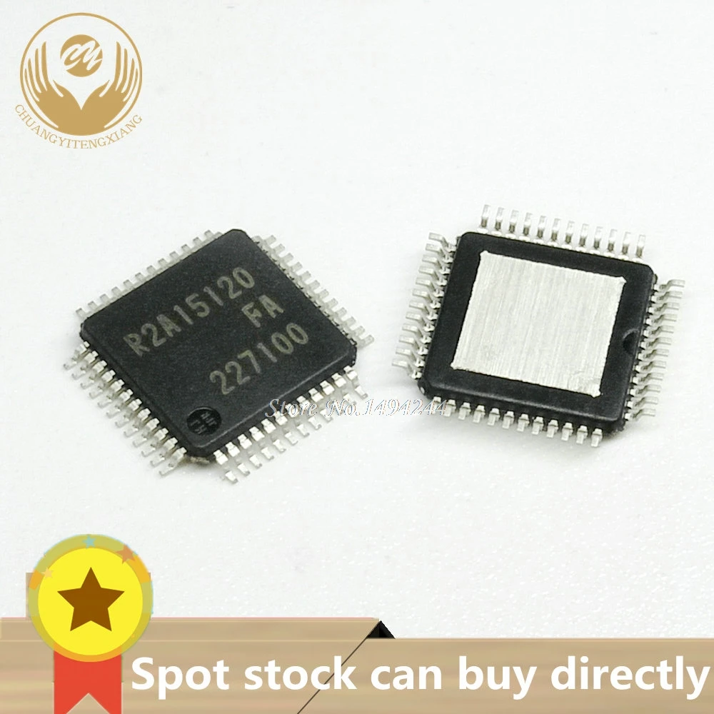 

Пятно R2A15120FA R2A15120 2A15120 QFP48 ЖК-дисплей чип аудио-усилителя новый 5 шт.