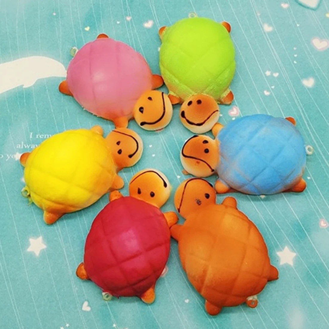 Etmakit Высокое качество 7 см x 5 Kawaii мягкий желтый черепаха булочка сжимаемые