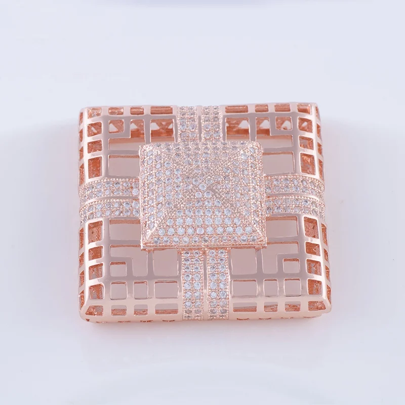 Принадлежности для ювелирных изделий Micro Pave CZ подвеска жемчуга соединители