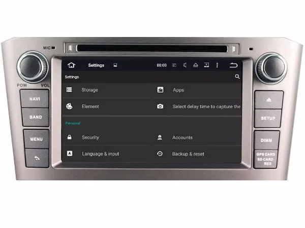 Octa core IPS экран Android 10 автомобильный DVD GPS радио навигация для Toyota Avensis 2004-2008 с 4G/Wifi DVR