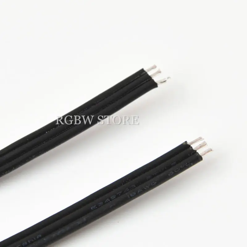 2 ~ 100 комплектов 3Pin Черный Водонепроницаемый светодиодный коннектор для WS2811