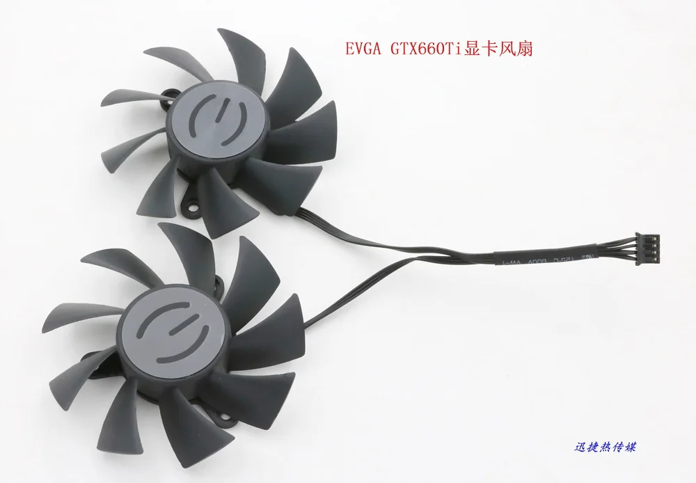 Новый оригинальный PLA08015S12HH 12V 0.35A для EVGA GTX660Ti видеокарта вентилятор охлаждения