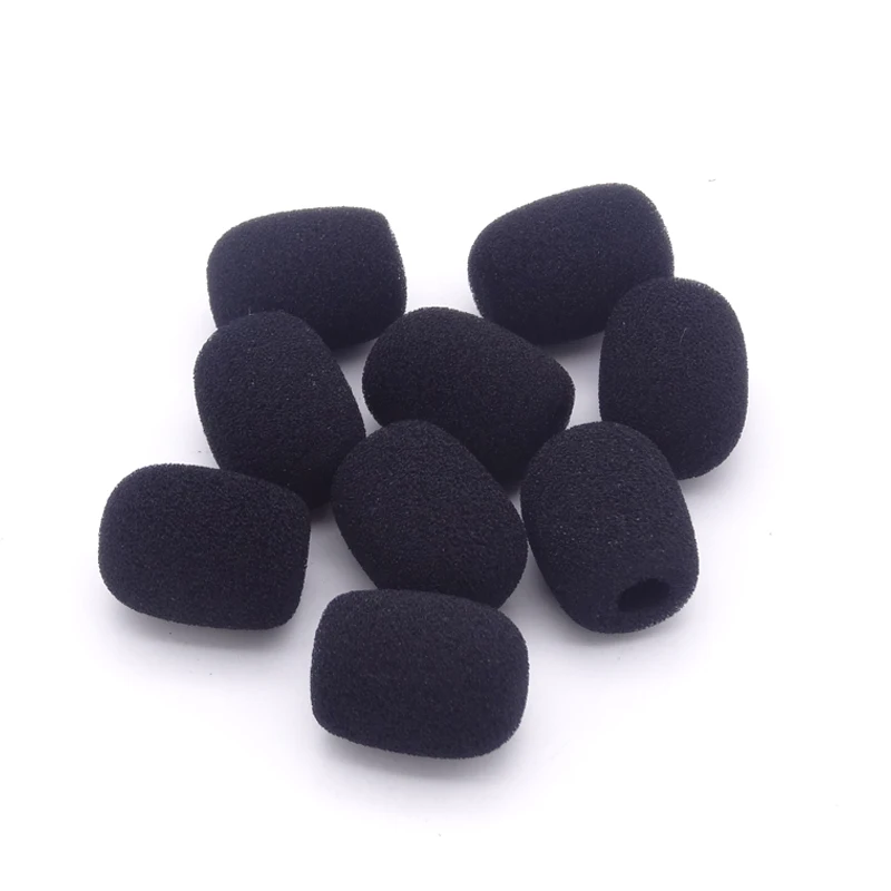 10 шт./лот 2.8x2.3x0.8cm пенный (мягкий) Микрофон ветровые стекла экраны/Индивидуальные