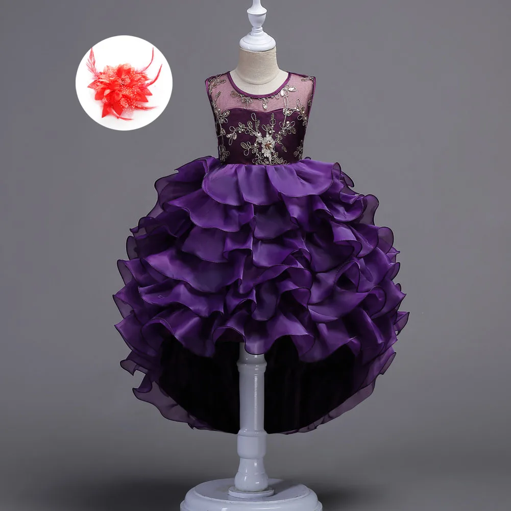 Детское летнее платье с блестками фиолетовое мятно-зеленое или синее цветочным