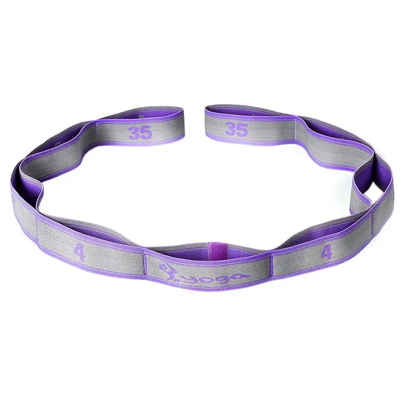 purple Профессиональная гимнастика для взрослых девочек, латинские тренировочные повязки для пилатеса, йоги, растягивающиеся резинки для фитнеса, эластичные спортивные повязки - Цвет: purple