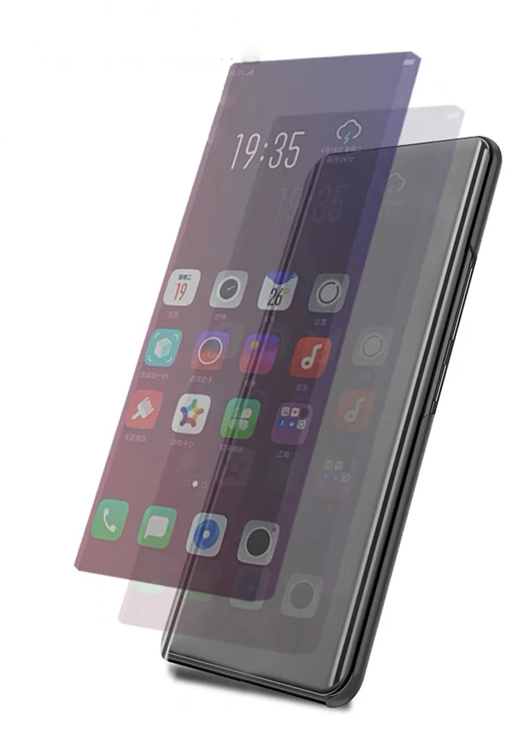 Умный флип-чехол с зеркалом Honor 8X для Huawei Y7 Y9 Y6 Y5 2018 кожаный чехол-подставка