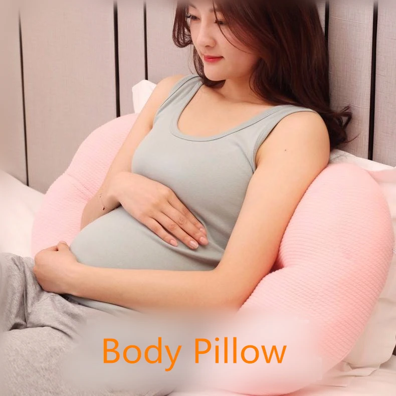 7 Colors Side Sleeping Pregnant Women Pillow Leg Waist Support Nap Breathable Soft Maternity Body U Shape Cushion |