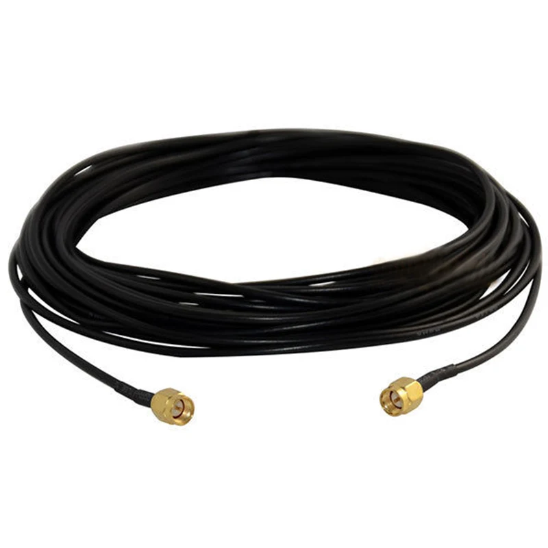 10 м SMA штекер M Разъем RF коаксиальный Pigtail RG174 удлинитель золото Прямая
