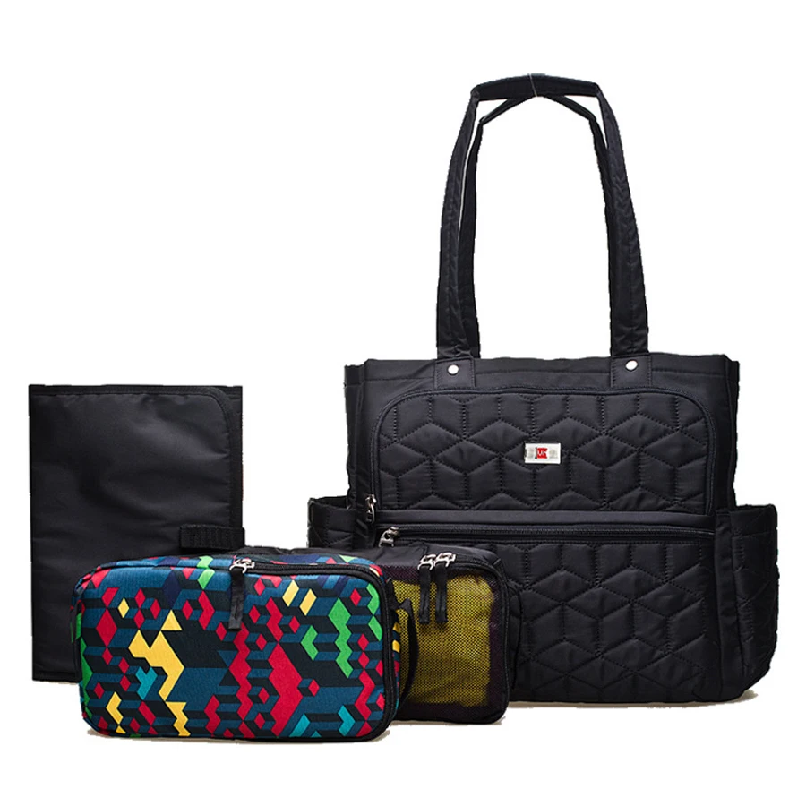 Сумка для подгузников Bolsa Maternidade черная сумка мам|handbags for moms|bolsa maternidadediaper bag |