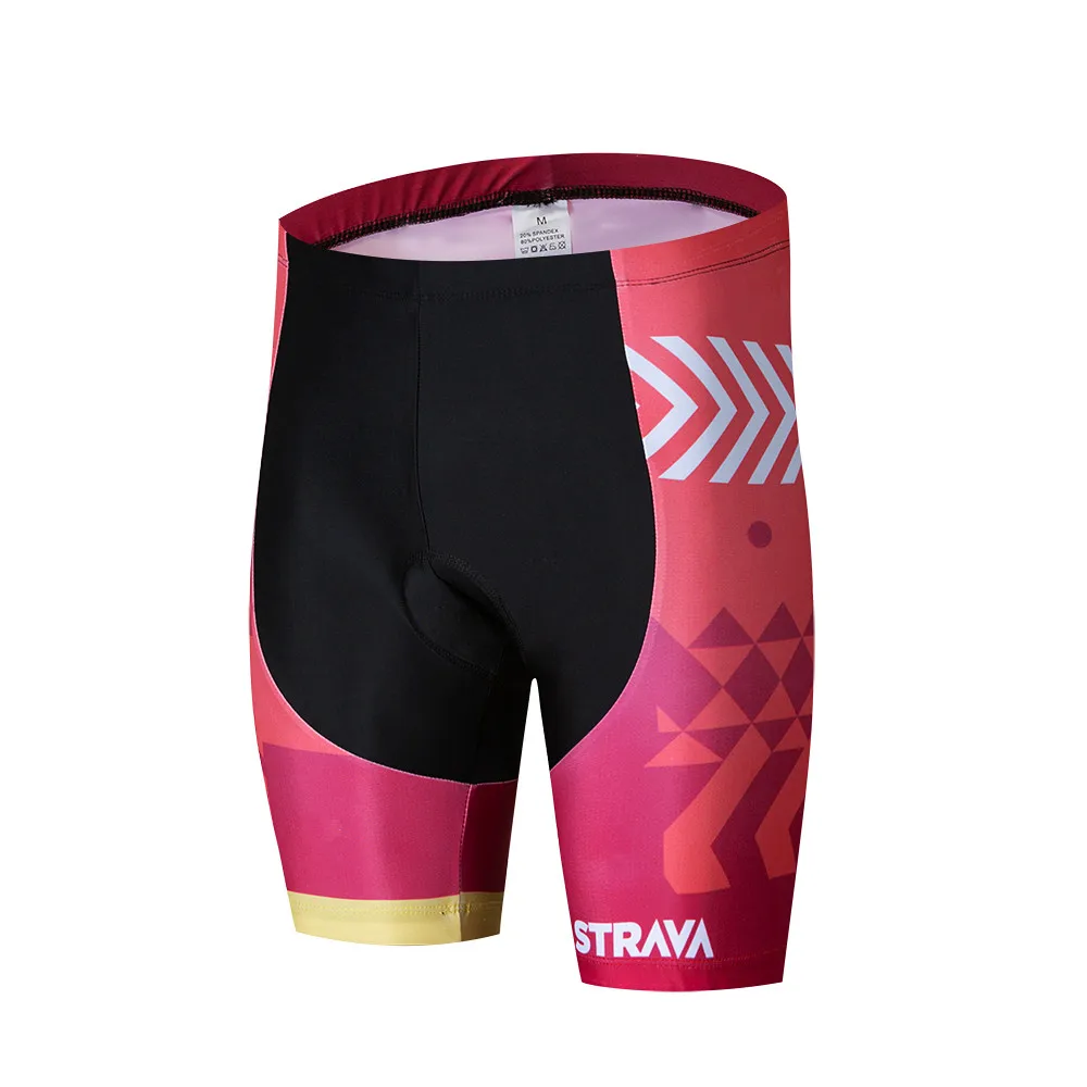 6 STRAVA Cycling Shorts Men/woman 9D Anti Slip Padded Gel Cycling Bicycle Shorts Mountain Bike Short Pants Culotes Ciclismo - Цвет: 6