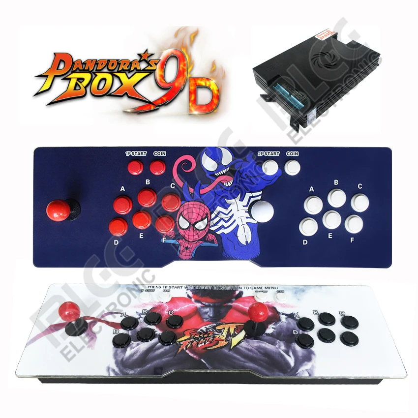 Pandora's Box 9D 2500 В 1 видео-Аркада 3D игровая консоль для ТВ ПК PS3 монитор HDMI VGA выход поставить с паузой аркадный блок для игрового автомата