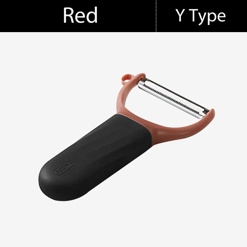 Прочный 4 цвета xiaomi youpin kalar Набор ножей для очистки овощей Y Тип I три основных цвета импортные лезвия кухонные эфирные смарт - Цвет: Y Red