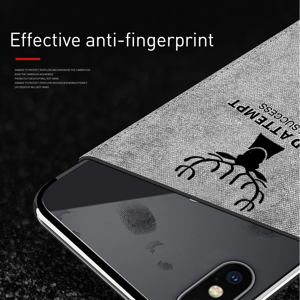 Fabric Cloth Deer Phone Cases For iphone 7 8 Plus 6 6S X XS MAX XR Cover Fashion Luxury Ultra Thin Soft Mobile Accessories | Мобильные
