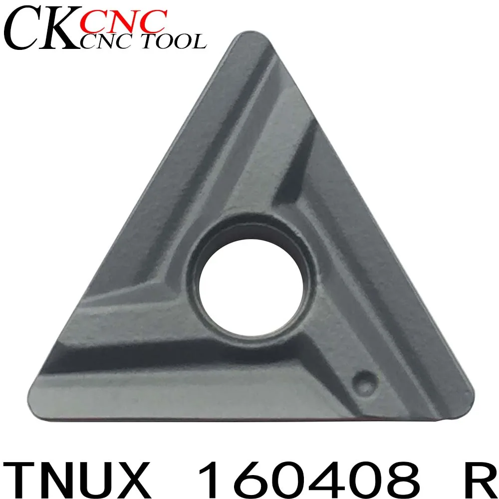 

10 шт. TNUX160408R LT10 лезвие с ЧПУ твердосплавная вставка TNUX 160408 R CNC индексируемая карбидная Поворотная лопасть токарные вставки инструмент
