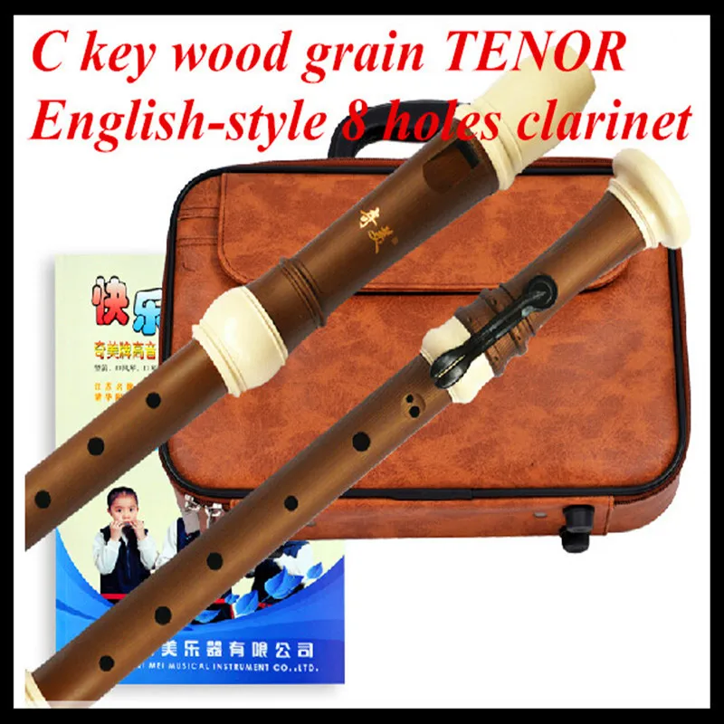 Tenor 8 Флейта с отверстиями английский стиль|tenor flute|flute bassbass flute |