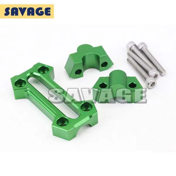 Для KAWASAKI Z800 2013-2014 Зеленый 2015 новое поступление CNC алюминиевый руль для мотоцикла