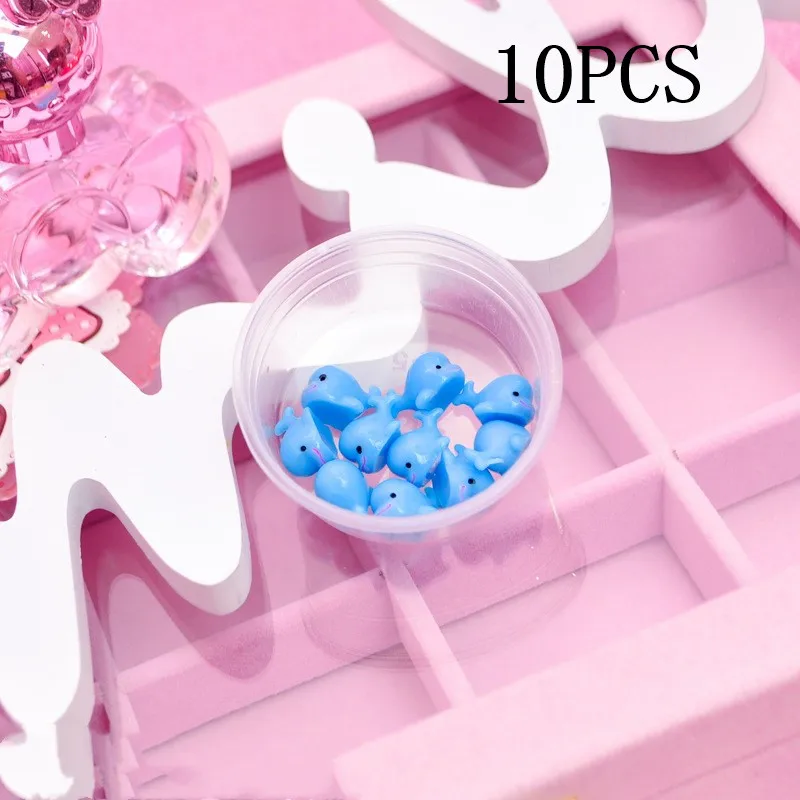 10 шт./кор. Slime DIY Аксессуары мультфильм Животные торт игрушка смолы утка пушистые очистить поставки слаймов игрушка в подарок для детей и взрослых