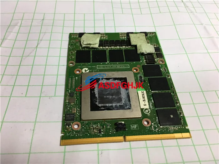 

Original FOR Clevo P151EM1 P170EM Graphics board GeForce Q4000 6-77-P17EL-0A0 Fully tested