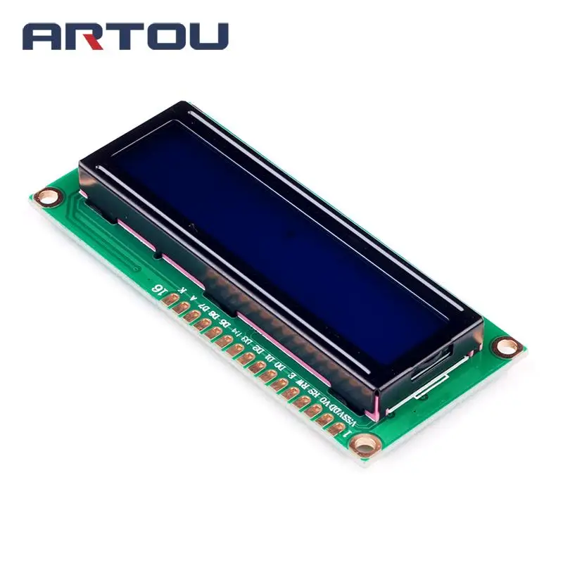 Модуль адаптера LCD1602 + I2C LCD 1602 с синим экраном IIC/I2C для arduino 5 В | Электронные