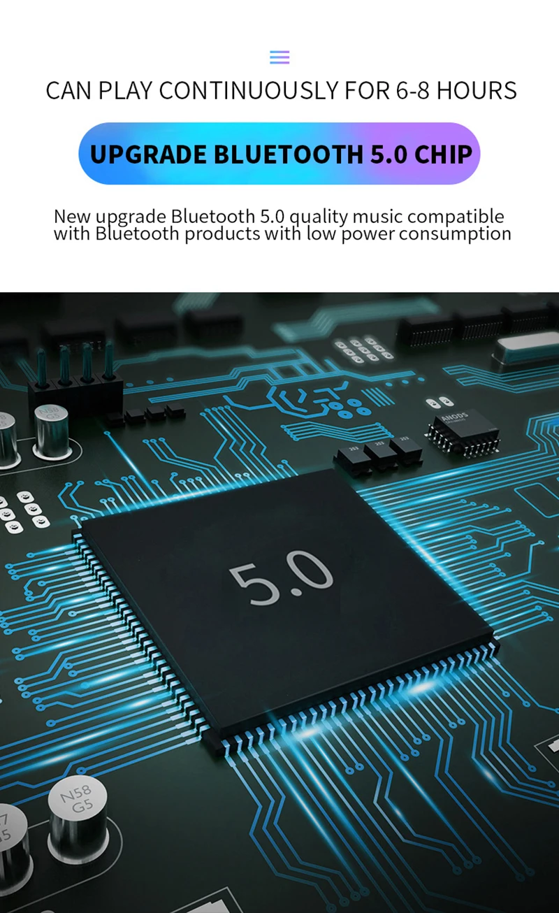 Rovtop Bluetooth 5,0 наушники магнитные беспроводные наушники 2200 мАч HD голосовые спортивные басы стерео наушники с микрофоном для iPhone Z2