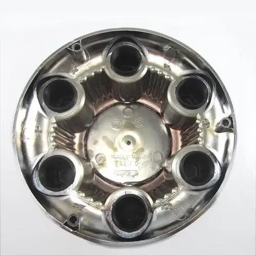Хром для CHEVY для GMC 6 Lug 1" и 17" колпачки ступицы колеса гайки набор из 4