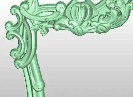 

Frame 3D model in STL format cnc carving engraving router relief Artcam Aspire F33