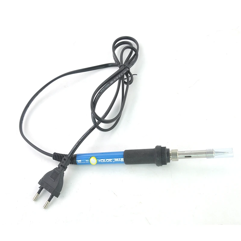 Uyue последним ЕС Plug 60 Вт 110 В/220 В Температура Регулируемая электросварки припоя