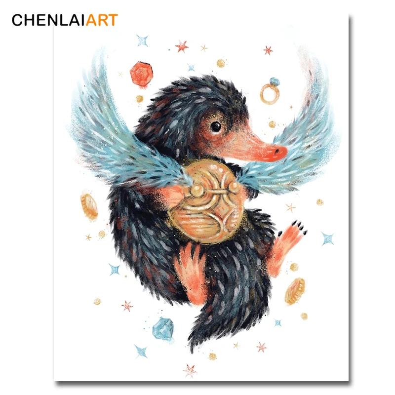 Художественный постер Niffler CHENLAIART