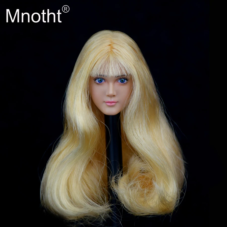 Игрушка mnotht 1/6 женская голова Sculpt WONDERY подвижные линзы для глаз WLS005A WLS005B девушка