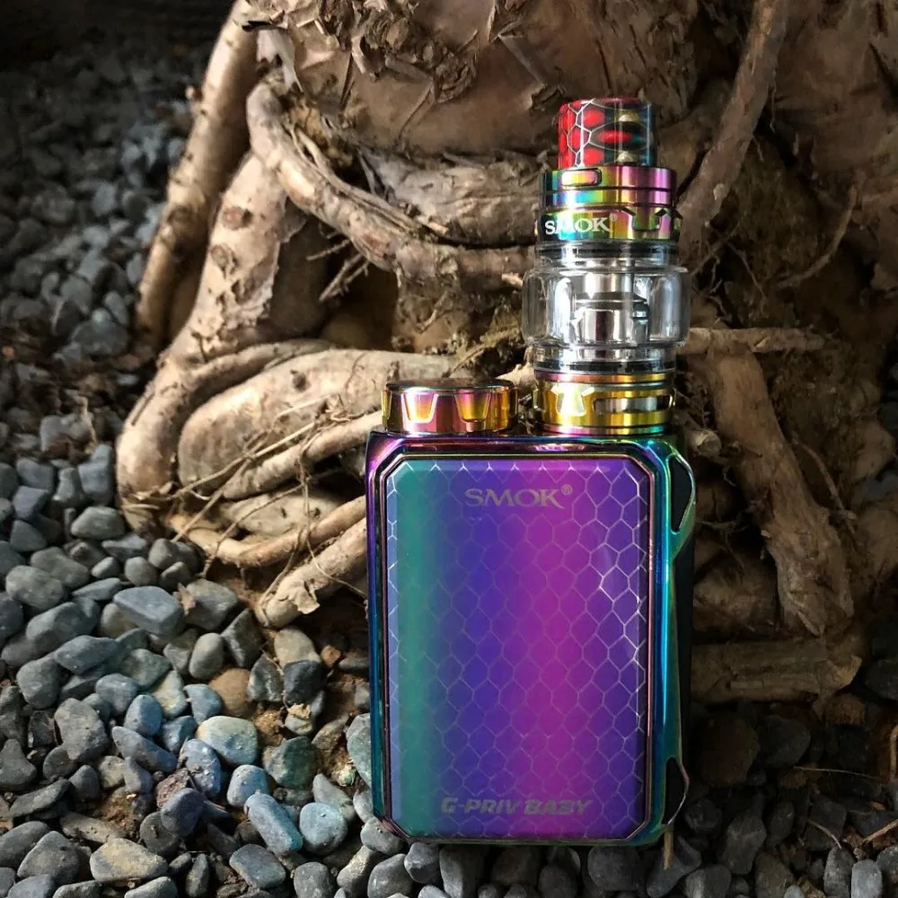 SMOK G PRIV Baby роскошное издание 85 Вт Mod с 4 5 мл TFV12 Prince танк электронная сигарета