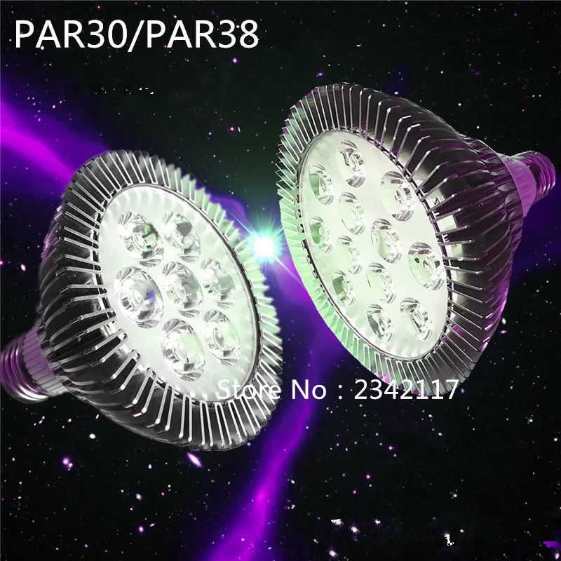 Новые яркие E27 PAR20 Par30 PAR38 светодиодный светильник лампы 85 265V 14 18 Вт/24 Вт/30 Вт 36 для