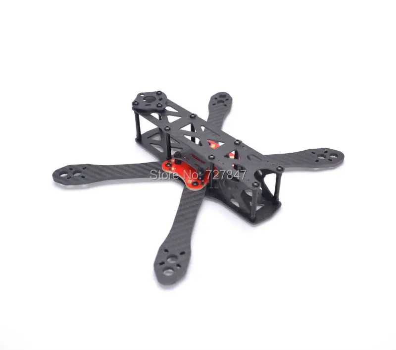 Инопланетянин FPV Квадрокоптер из чистого углеродного волокна 225 мм DIY гоночный