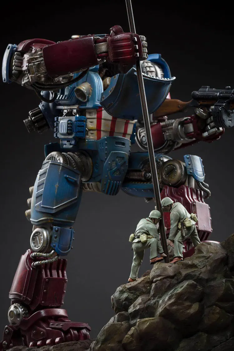 JOY TOY 1:25 фигурка робот Военная фигурка робот M75 MECHA pioneer Модель Кукла Mecha высота 27 см