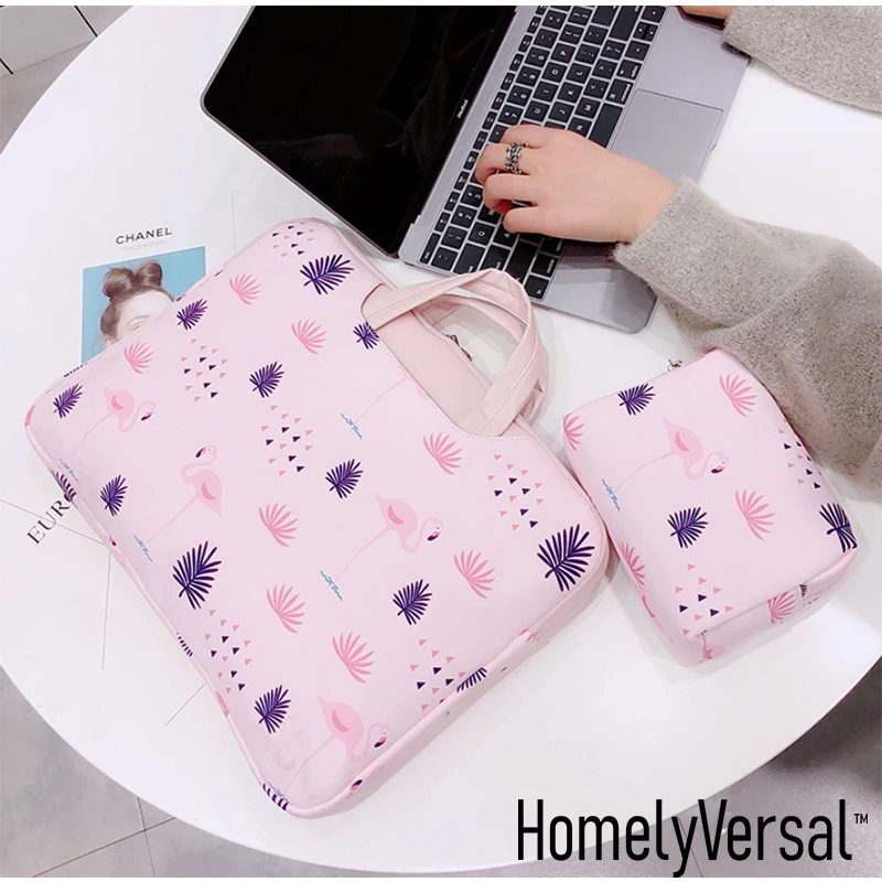Пылезащитная легкая тонкая сумка для ноутбука Портативная Kawaii MacBook Lenovo Dell HP Asus