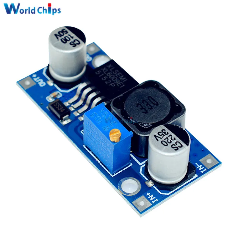 XL6009 DC Booster шаг вверх модуль Преобразователь мощности Выход регулируется Супер